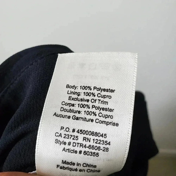 Wilfred tie front pant black - Picture 9 of 9